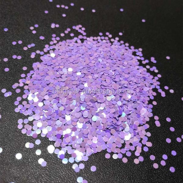 Other Holiday Supplies Die Cutting Printing Holographic Silver Chunky Glitter with Stars Mixes