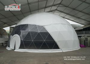 Cheap Geodesic Dome Frame Event Dome Tent 30M Diameter Half Dome Shelter wholesale