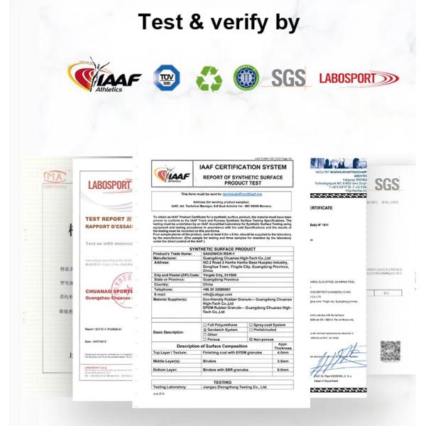 3x3 FIBA Sports Rubber Floor Mat Multifunctional Antibacterial