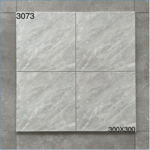 Wear Resistant Marble Ceramic Tile Firebrick 300x300mm 4 inch