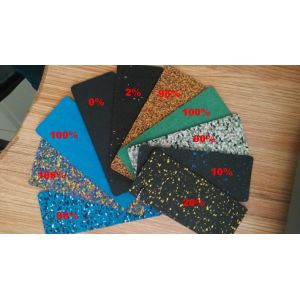 China EPDM rubber flooring sheet for gym on sale
