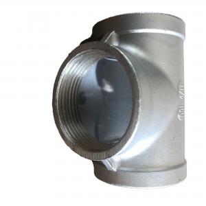 Cheap Malleable Iron Seamless Pipe Fittings Galvanized Pipe Thread Tee wholesale