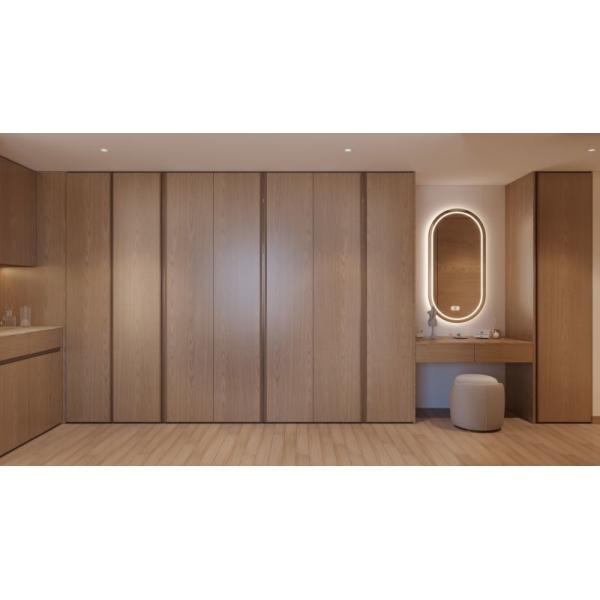 Fadior Premium Luxury Stainless Steel Wardrobe With Mini Bar And Vanity