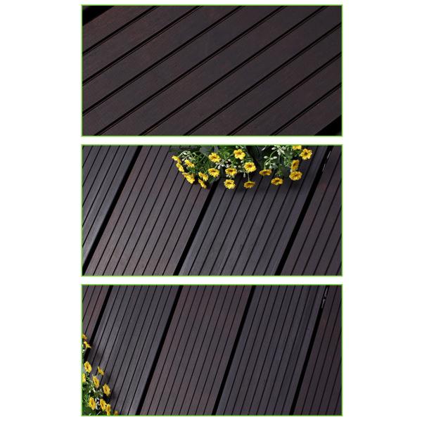 Easy Installing Outdoor Strand Woven Bamboo Floor