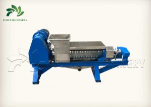 Spent Grain Cassava Dewatering Machine / Juice Extractor Machine Custom Color