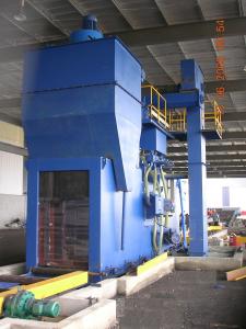 Cheap Industrial Steel shot blasting equipment for blasting of H beams , Angles and flat wholesale