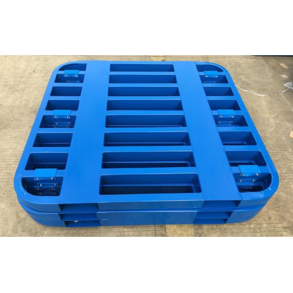 Rounded Corner Steel Pallet Are Used To Store Bagged Grain, Feed, Etc.To Prevent The Bags From Being Broken By Forks And Facilitate Stacking And Stacking