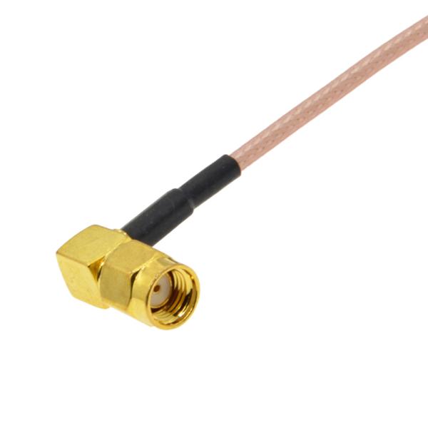 Right Angle SMA Male TO Female Cable RF Antenna Extension RG316 Coaxial Cable