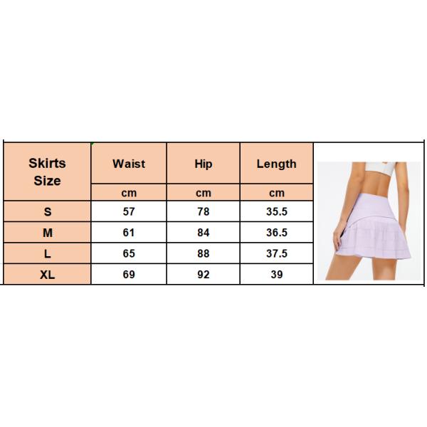 5 Colors 90% Nylon Womens Tennis Skirt With Safety Pants Sweat Wicking