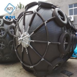 Cheap Rubber Aircraft Tire Yokohama Marine Fenders , Black Pneumatic Marine Fenders wholesale