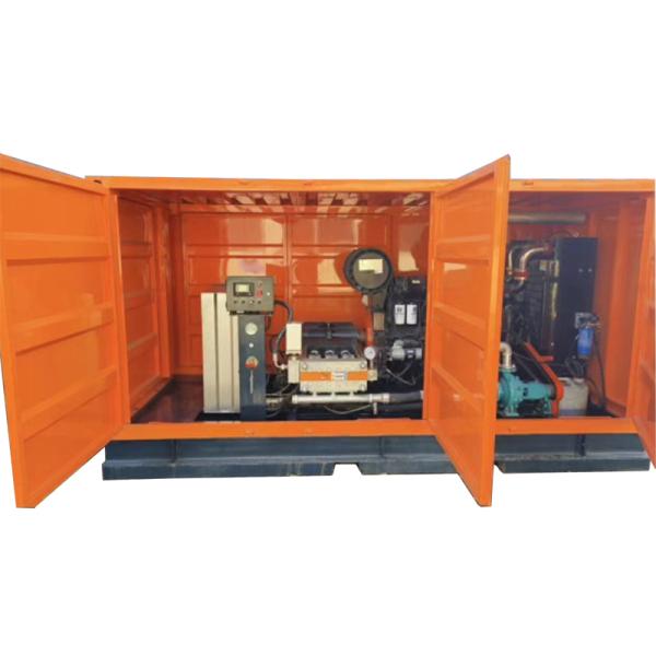 High Pressure Water Jet Cleaner Machine 75kw-345kw Water Jet Washing Machine