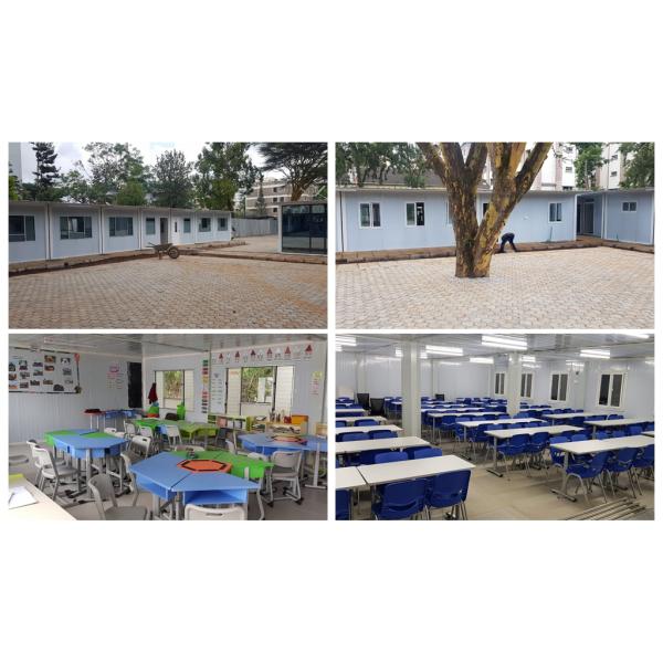 School Portable Temporary Modular Classrooms in Kenya