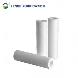 China 24.8cm Length MS Series Melt Blown PP Filter Cartridge For Liquid Filtration on sale