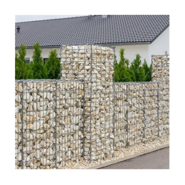 4x4x1 Galvanized Welded Wire Mesh Gabion Basket/Gabion Box with Hot Dipped Galvanized