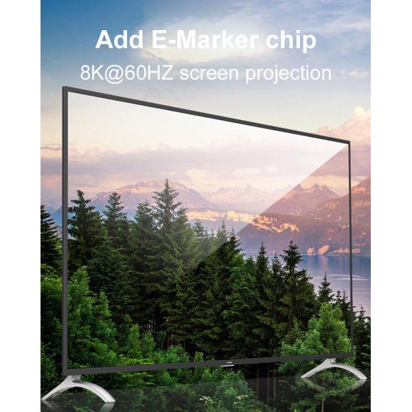 Type C / USB4 Mobile Phone Data PD Fast Charging Cable 40GBps HDMI 8K 60HZ