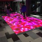 Party Event Indoor Outdoor Led Dance Floor Screen 500*1000mm Cabinet