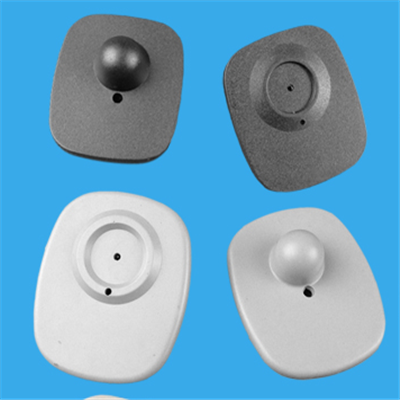 Small Square EAS Hard Tag With Digital Global Standard Magnetic 8.2MHz Frequency
