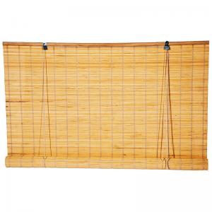 China Bamboo Natural Roll Up Blinds 1.5m Length 2m Height Bamboo Windows Sun Proof on sale