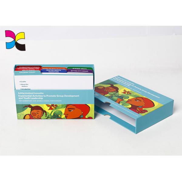 Toothpaste Structure Card Printing Services Set Full Colors Custom Lamination