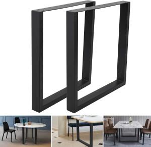 Cheap 28x23 Modern Metal Table Legs 1000lbs 2pcs 28 Inch Furniture Legs wholesale