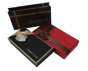 Cheap Folded Magnetic Luxury Gift Boxes With Hot Stamping Pattern Paper Material wholesale