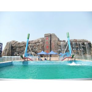 Cheap Commercial funny free fall fiberglass water slide for water theme parks wholesale