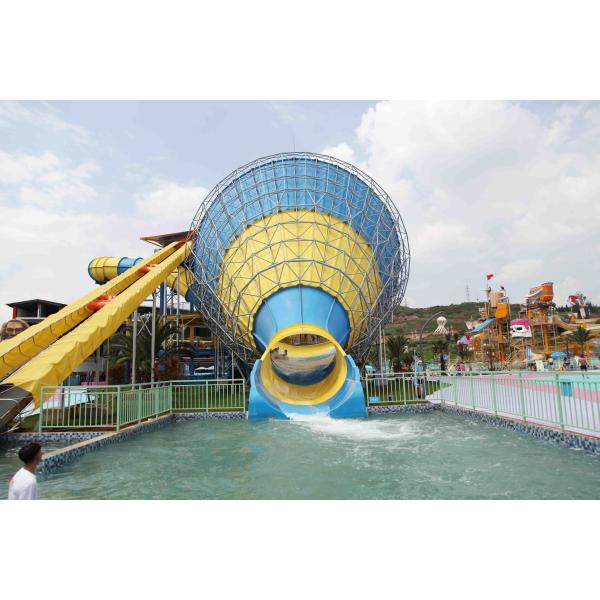 Tornado Garden Water Slide With 304 Stainless Steel Screw , 1100 M3 / H Water Supply