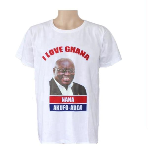 Sublimation Printing Mens Short Sleeve T Shirts for Election Promotion