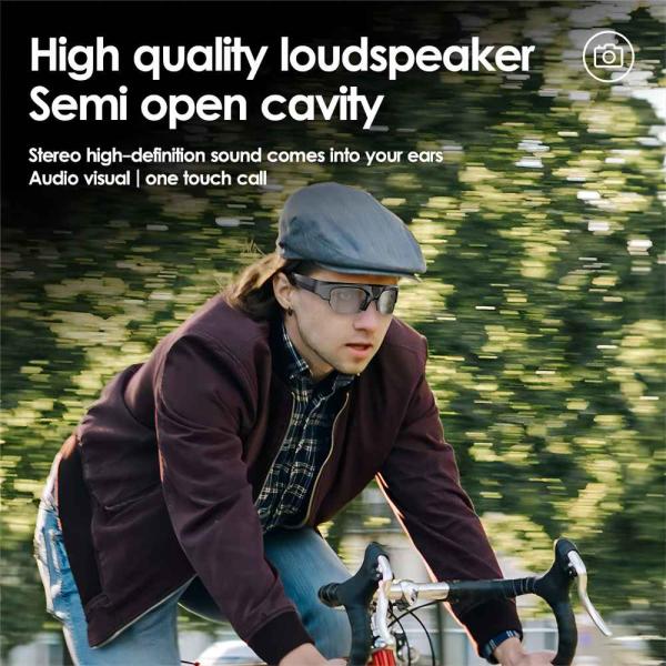 3in1 Smart Bluetooth Video Sunglasses Camera With Photo, Video, Audio