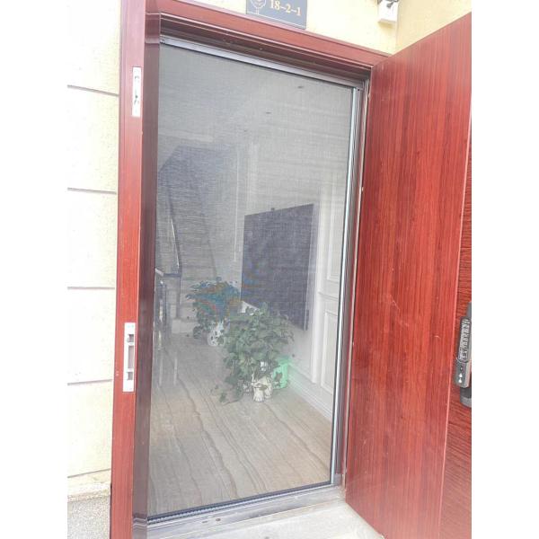 Trackless Sliding Glass Door Retractable Flyscreen Doors OEM ODM