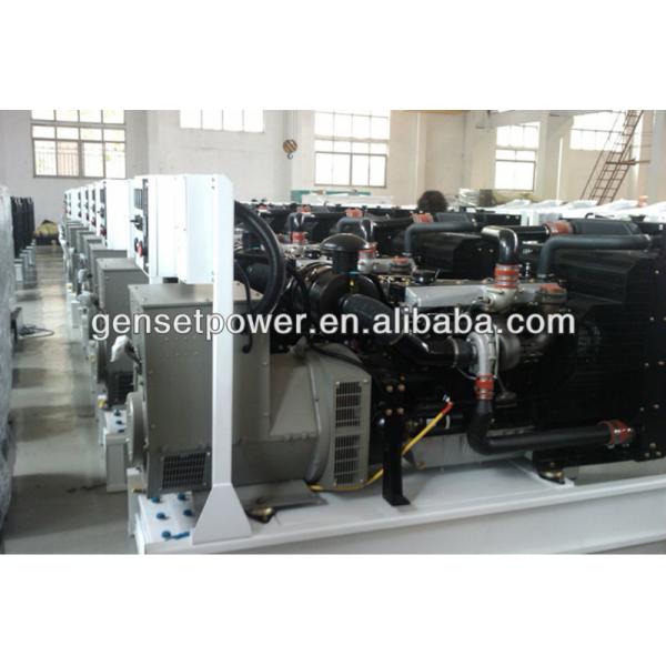 super silencer 27KVA turbo charger perkins generator dubai deepsea control panel vacuum air breaker