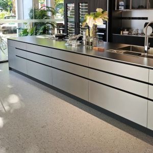 Complete Aluminum Kitchen Cupboards Set Modern Custom Stainless Steel Kitchen