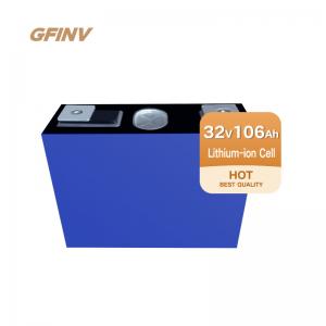 China Safety  3.2V 106Ah LiFePO4 Lithium Ion Battery Cells 4000times Cycle Life on sale