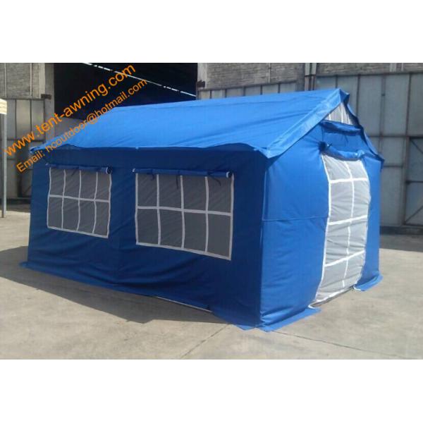 Outdoor Relief Refugee Tent 3x4m Waterproof UV Resistance Emergency Disaster Tents