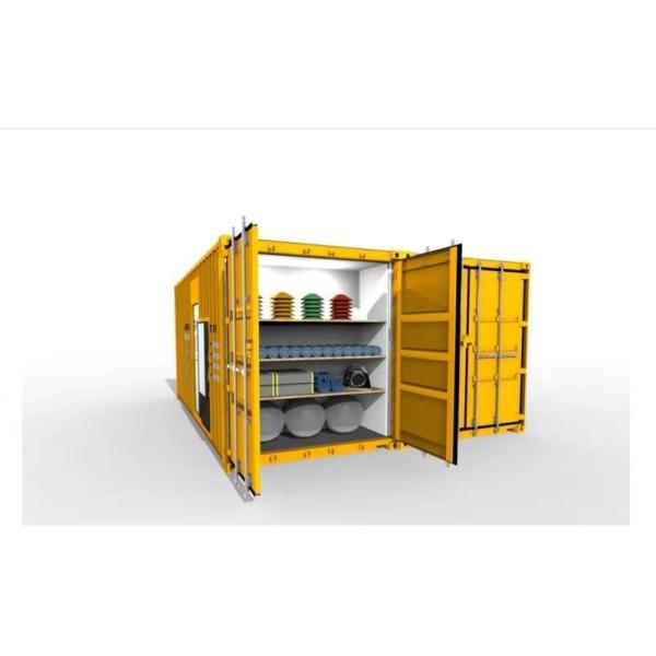 Gym 3D 20gp Prefab Storage Container Homes