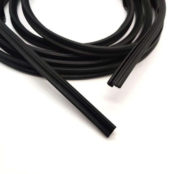 Flexible PVC TPE TPV Weatherstrip Gap Insert Rubber Gasket for Wooden Door Window Seal