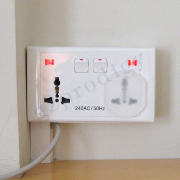 Removable Electrical Outlet Plug Covers Babyproof Nontoxic Transparent