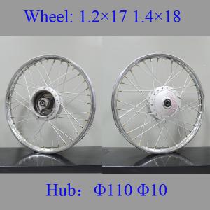 China Impact Resistance Fat Spoke Motorcycle Wheels Motorcycle Wheel Parts on sale
