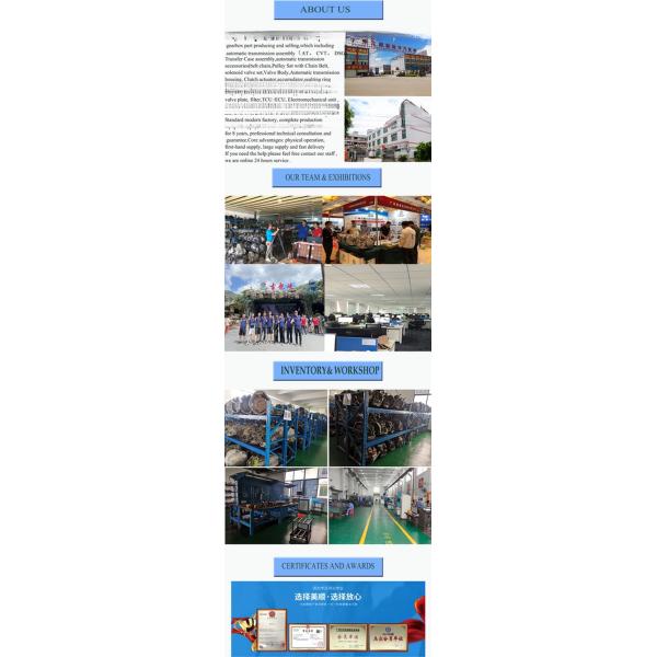 55-51SN 2WD Automatic Transmission System for Nissan BAIC MG Volvo Easy Installation