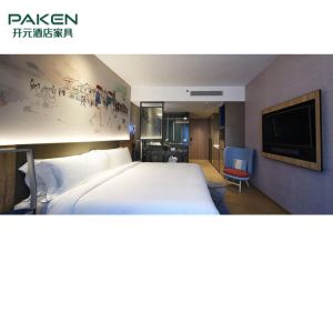 ISO14001 Interior Wood Veneer Modern Apartment Furniture