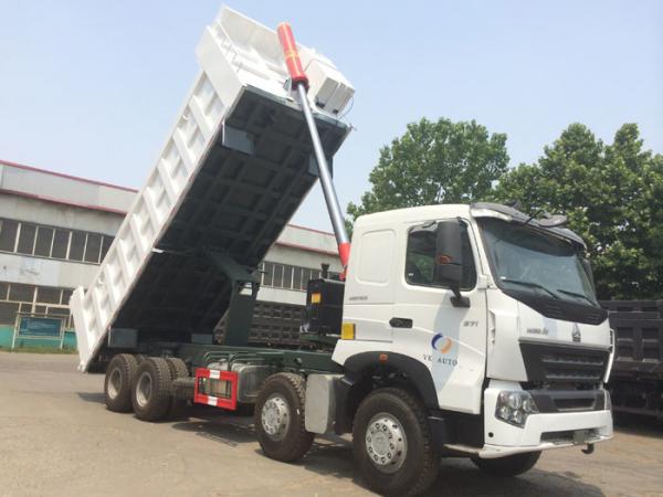 Quality SINOTRUK HOWO A7 8X4 Heavy Duty Dump Truck For Construction ZZ3317N3867N1 for sale