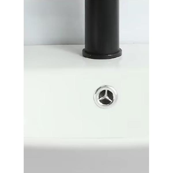 Ceramic Bathroom Sanitary Ware Wall Hung Semi Ped Basin Sink For Hand Washing