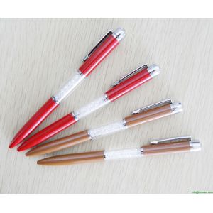 Cheap Cheap price promotional new style wholesale crystal metal ball pen wholesale