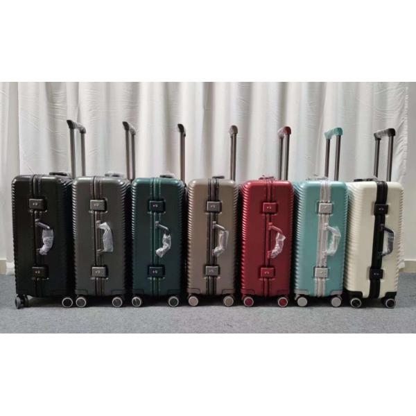 Bright Color ABS+PC Aluminum Handle Luggage Price High Quality Newest Luggage Trolley Bags Hot Sell Business Trip Luggag