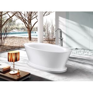Cheap Ergonomic Acrylic Free Standing Bathtub SP1890 1800×900×600mm wholesale