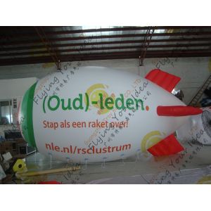 Fireproof Helium Advertising Inflatables Attractive For Public Promotions
