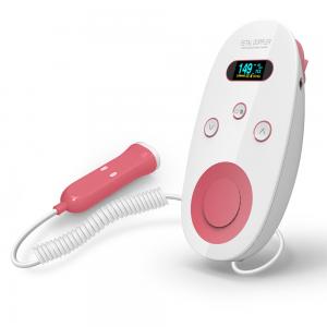 Cheap OLED Doppler Fetal Heart Detector Home Fetal Heart Rate Monitor 20mw wholesale