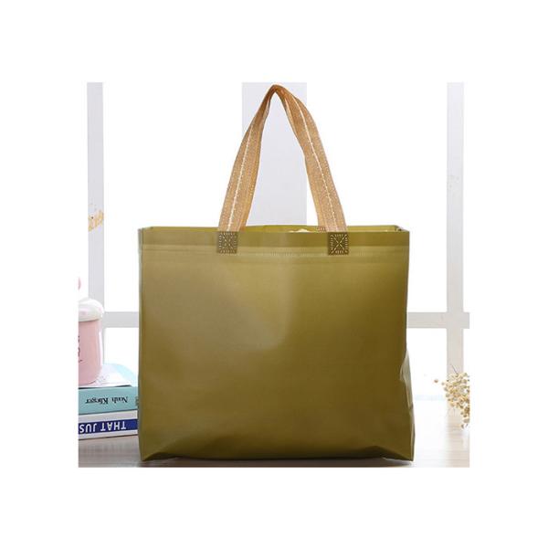 Environmentally friendly coated foldable non-woven handbags non-woven bags with customer logo