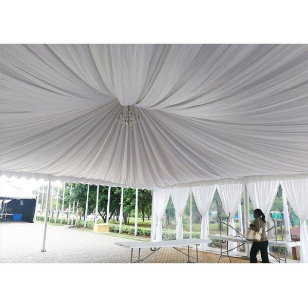 Rain proof Bline Tent Alpain Tent With Roof Rain gutters Commercial Party Tent 100 People Capacity