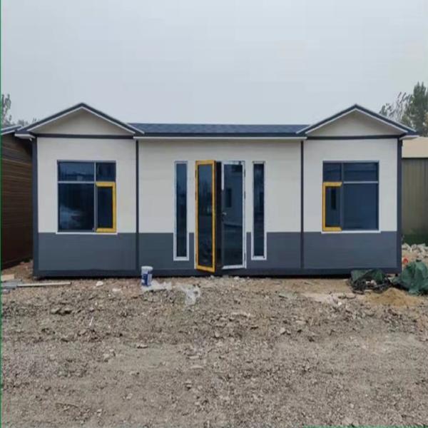 Expandable Tiny Prefab Home Garden House With PVC Sliding Window Expandable